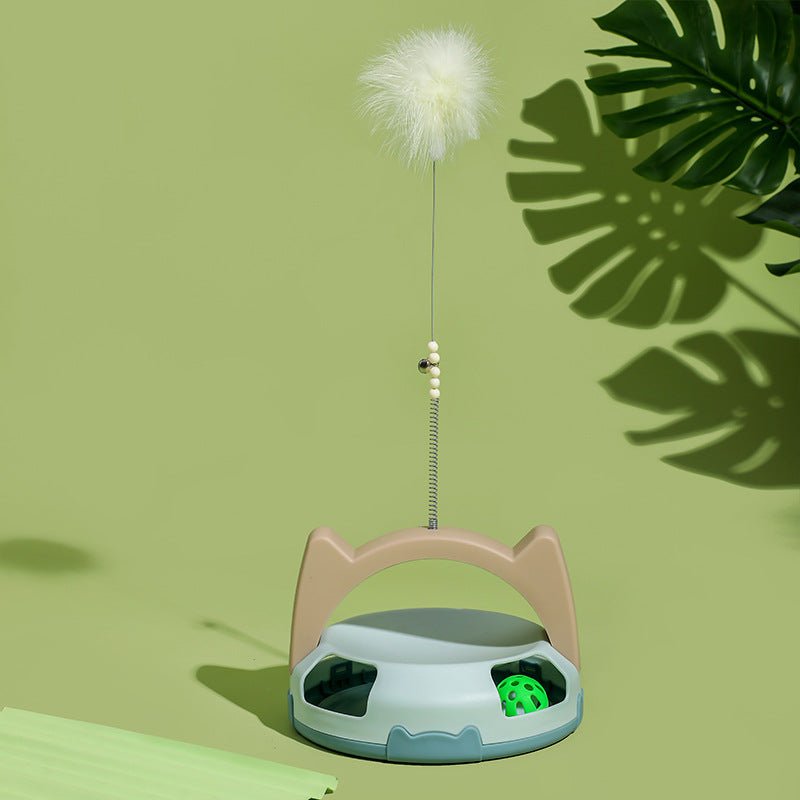 Cat Toy Bite Resistant Device Cat Stick Spinning Ball Pet Supplies | Luxury Home Accessories | Heulog Glow