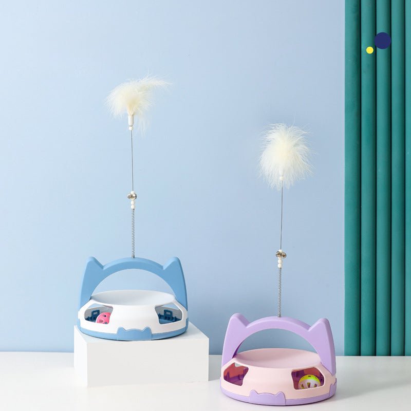 Cat Toy Bite Resistant Device Cat Stick Spinning Ball Pet Supplies | Luxury Home Accessories | Heulog Glow