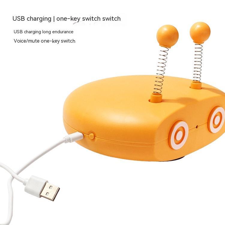 Cat Toy Electric Laser Cat Teaser Turntable Rechargeable Smart | Luxury Home Accessories | Heulog Glow