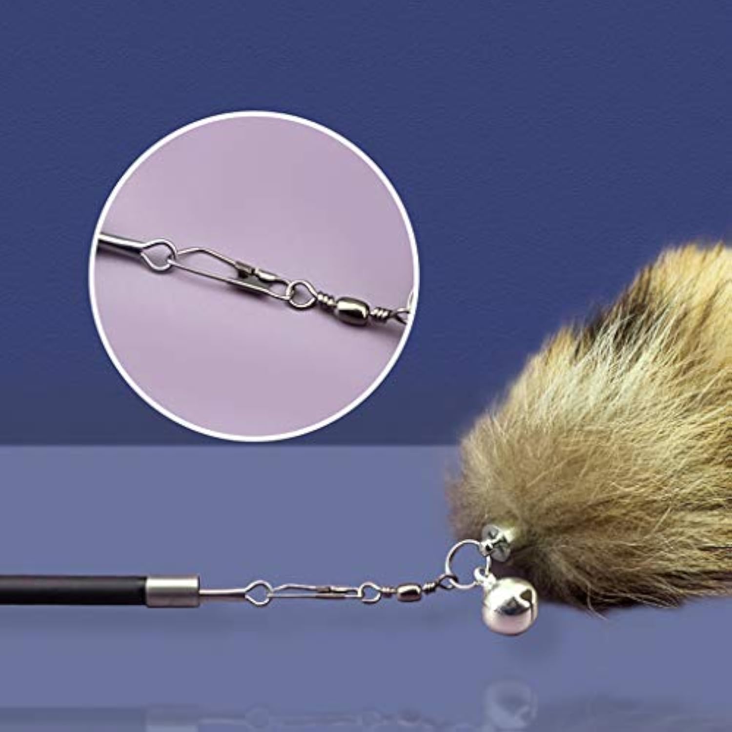 Cat Toy Wand Teaser Interactive Catcher Teaser Plaything Ideas For Cat Lovers | Luxury Home Accessories | Heulog Glow