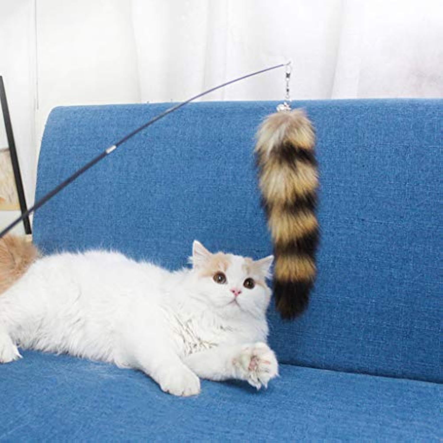 Cat Toy Wand Teaser Interactive Catcher Teaser Plaything Ideas For Cat Lovers | Luxury Home Accessories | Heulog Glow
