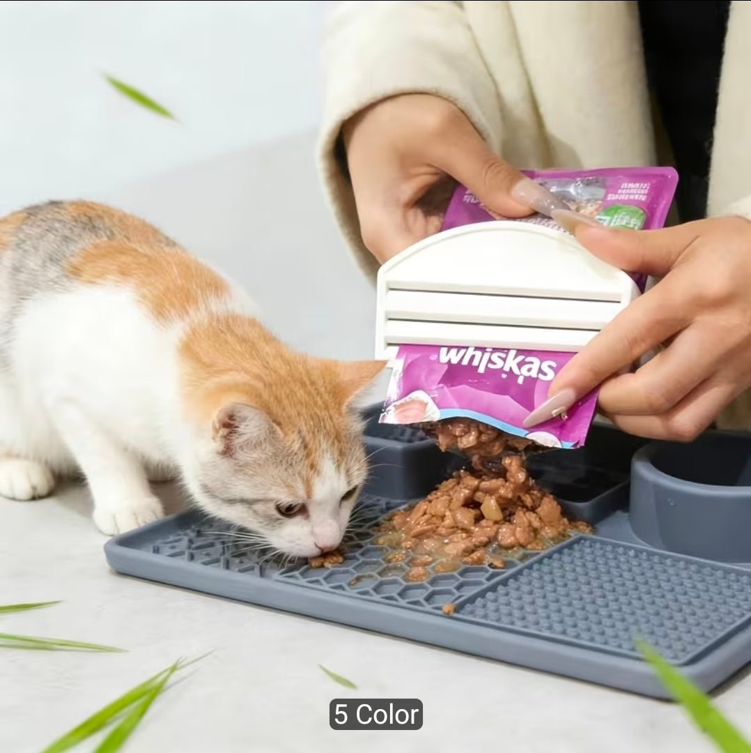Cat Wet Food Pouch Scraper | Luxury Home Accessories | Heulog Glow