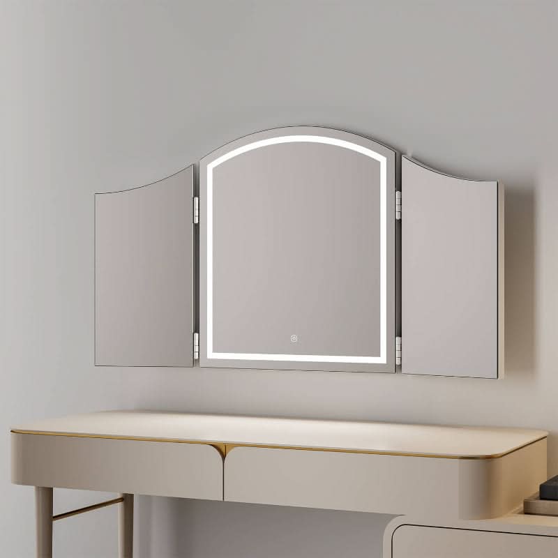 Cate Triple Dressing Table Mirror | Luxury Home Accessories | Heulog Glow