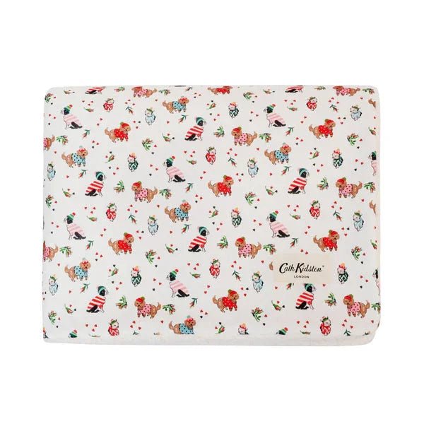 Cath Kidston Hearts & Roses Pet Blanket | Luxury Home Accessories | Heulog Glow