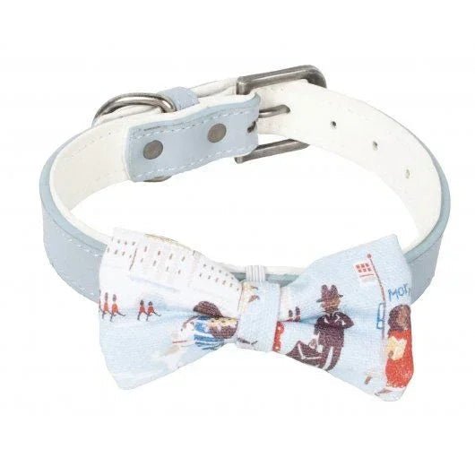Cath Kidston London Peopleprinted Pet Collar Medium | Luxury Home Accessories | Heulog Glow