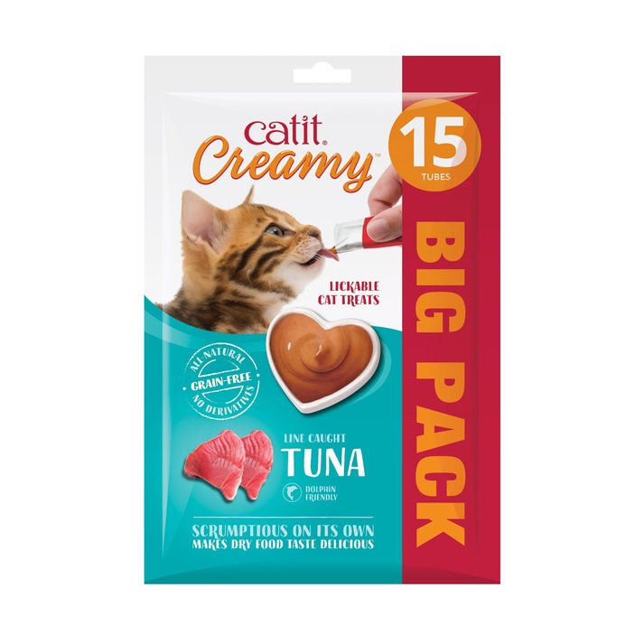 Catit Creamy Tuna 15 pack | Luxury Home Accessories | Heulog Glow