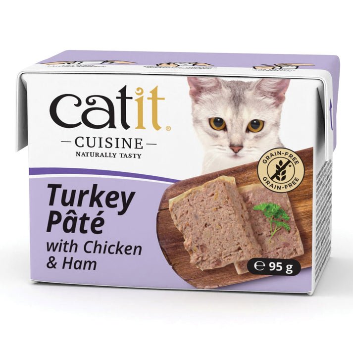 Catit Cuisine Turkey Pâté 12x95g | Luxury Home Accessories | Heulog Glow