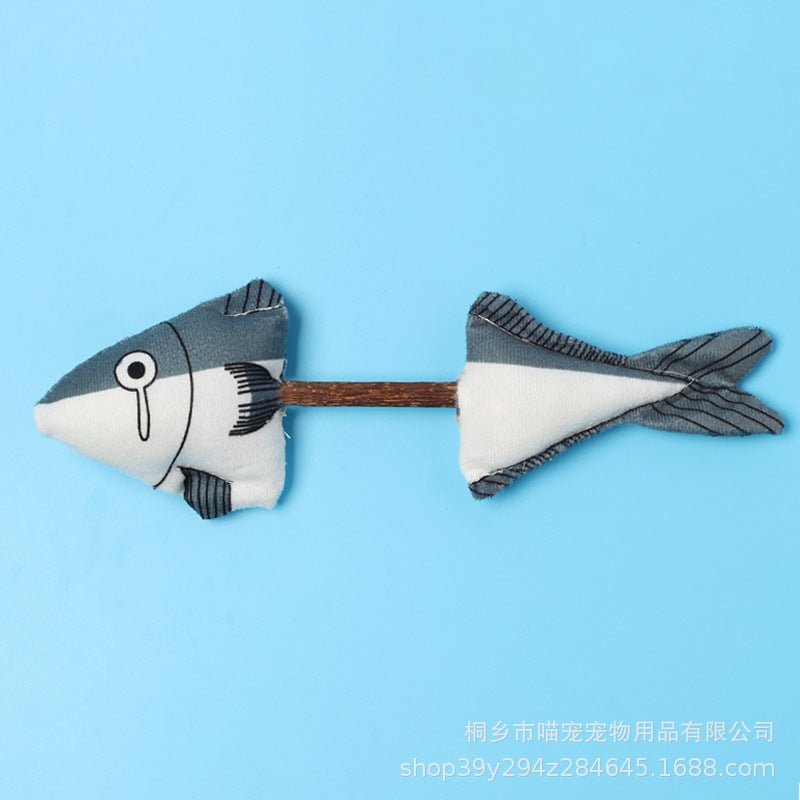 Catnip Fish Molar Rod Toy Relieving Stuffy And Scratch-resistant | Luxury Home Accessories | Heulog Glow