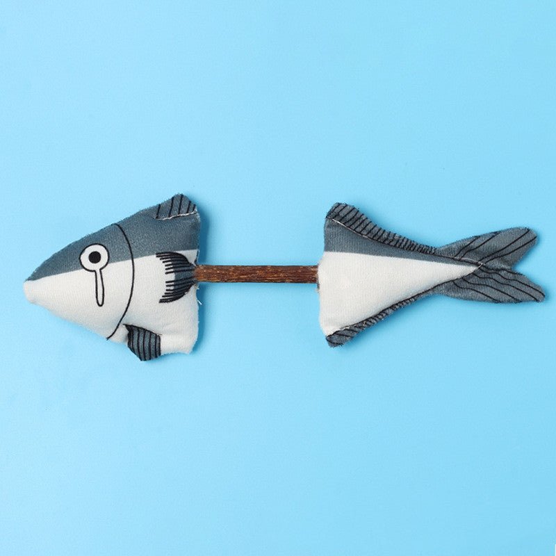 Catnip Fish Molar Rod Toy Relieving Stuffy And Scratch-resistant | Luxury Home Accessories | Heulog Glow