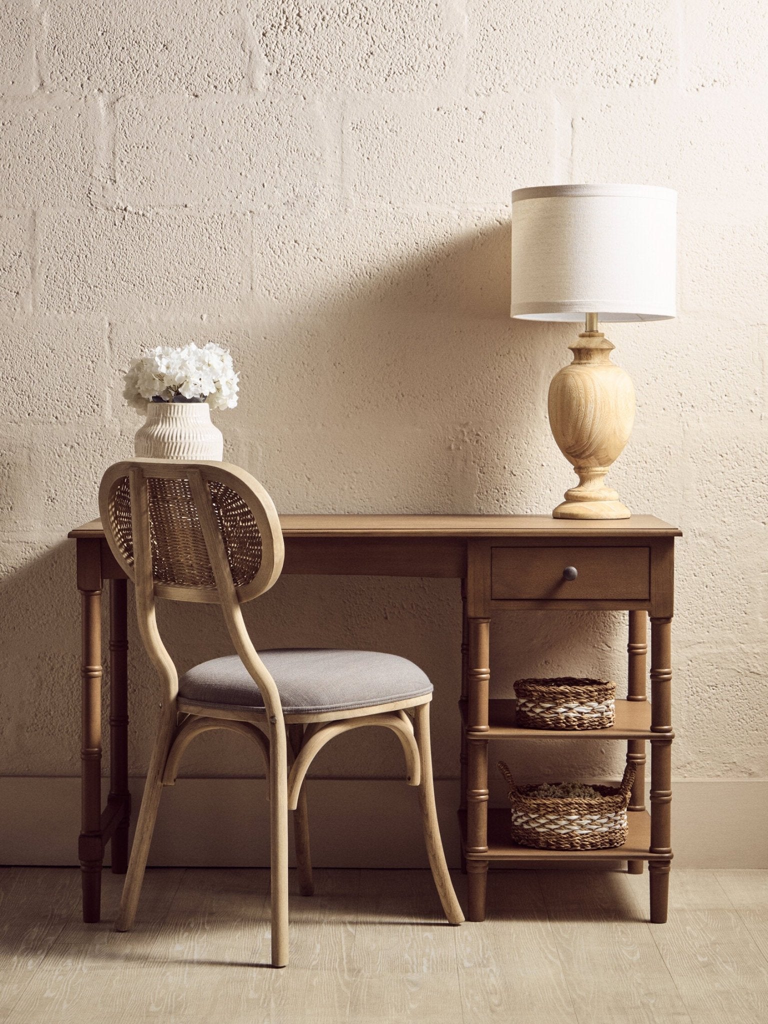 Cebu Grey Wash Elm Wood Dining Chair | Luxury Home Accessories | Heulog Glow