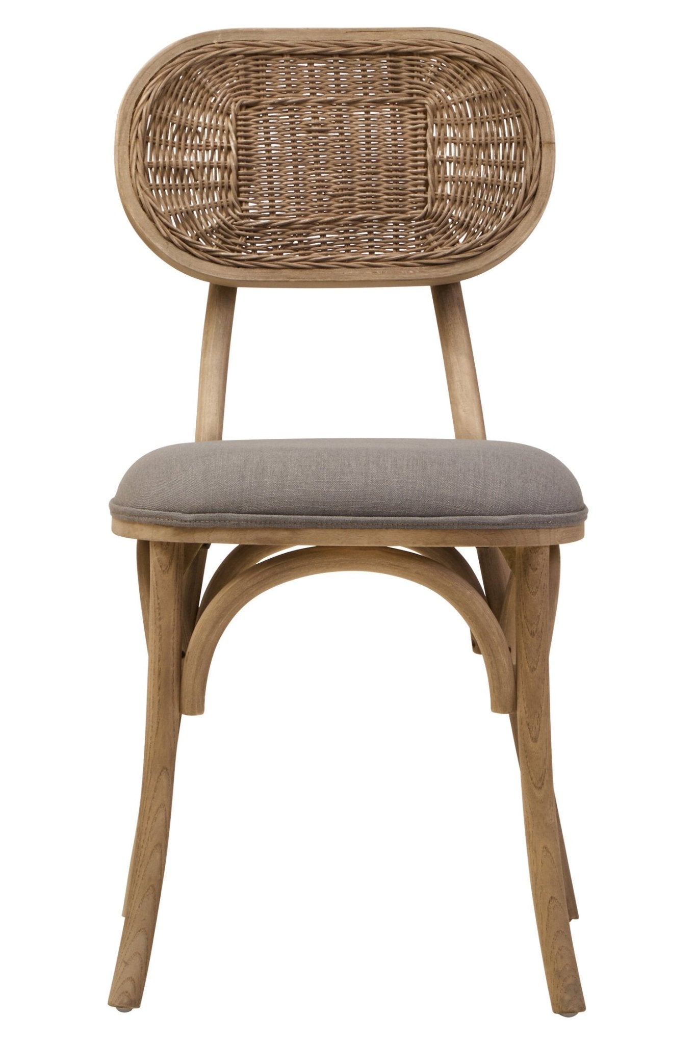 Cebu Grey Wash Elm Wood Dining Chair | Luxury Home Accessories | Heulog Glow