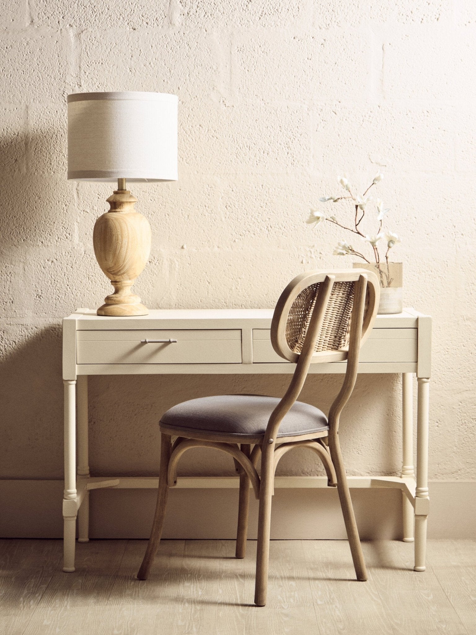 Cebu Grey Wash Elm Wood Dining Chair | Luxury Home Accessories | Heulog Glow
