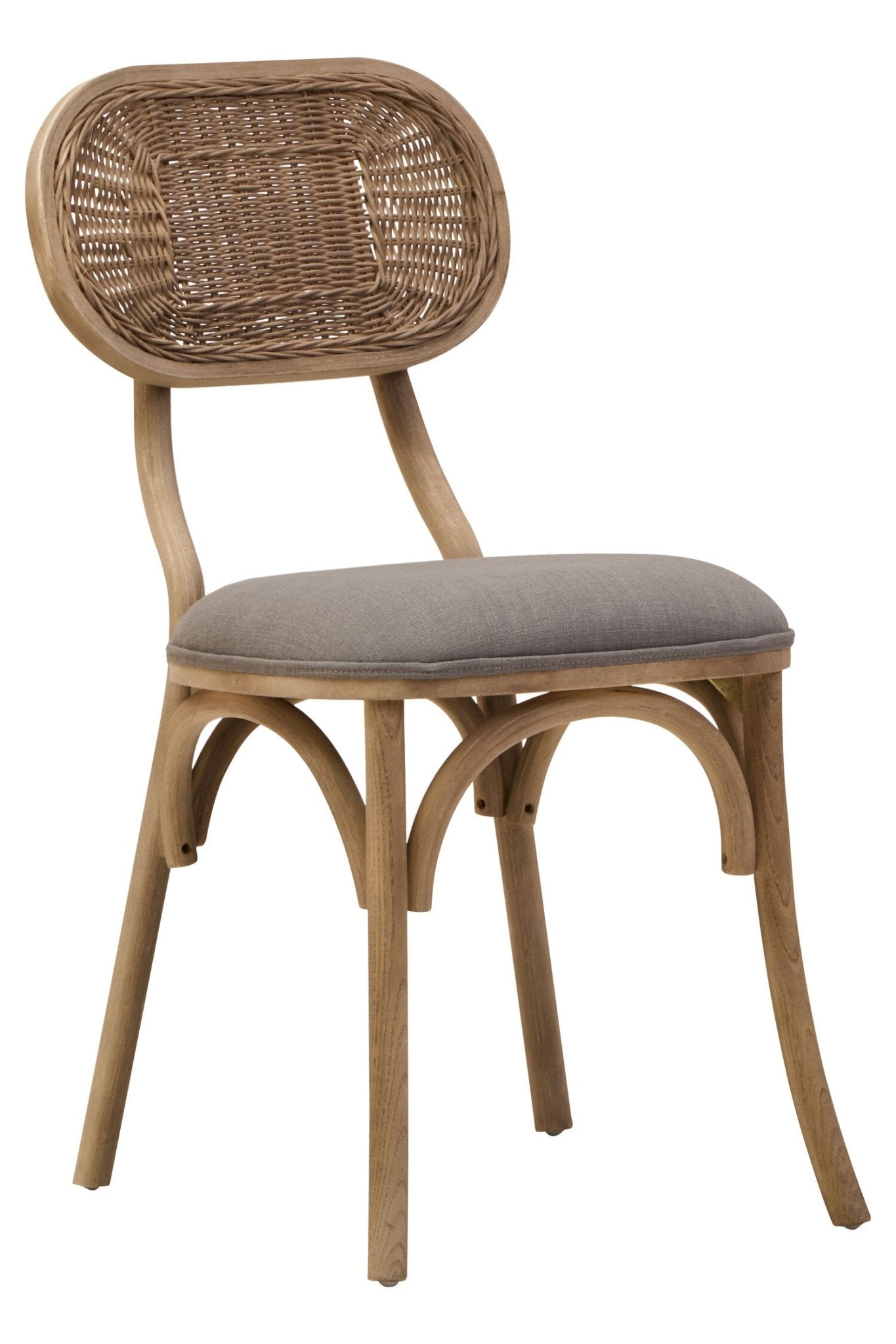 Cebu Grey Wash Elm Wood Dining Chair | Luxury Home Accessories | Heulog Glow