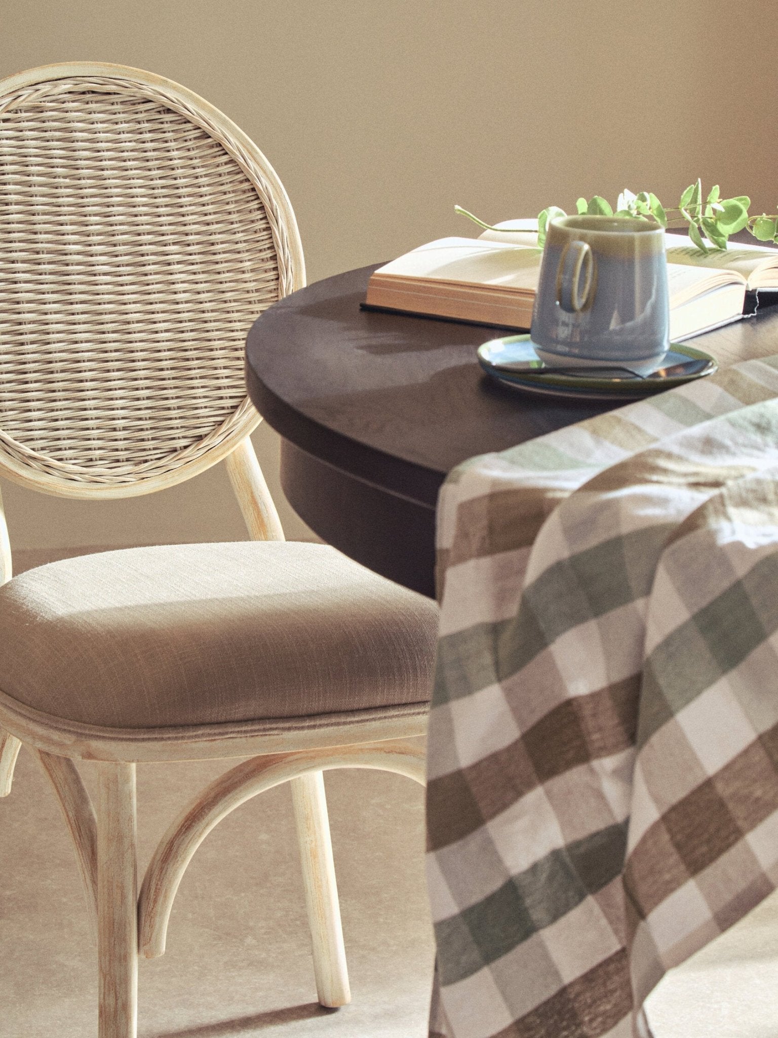 Cebu White Wash Elm Wood Dining Chair | Luxury Home Accessories | Heulog Glow