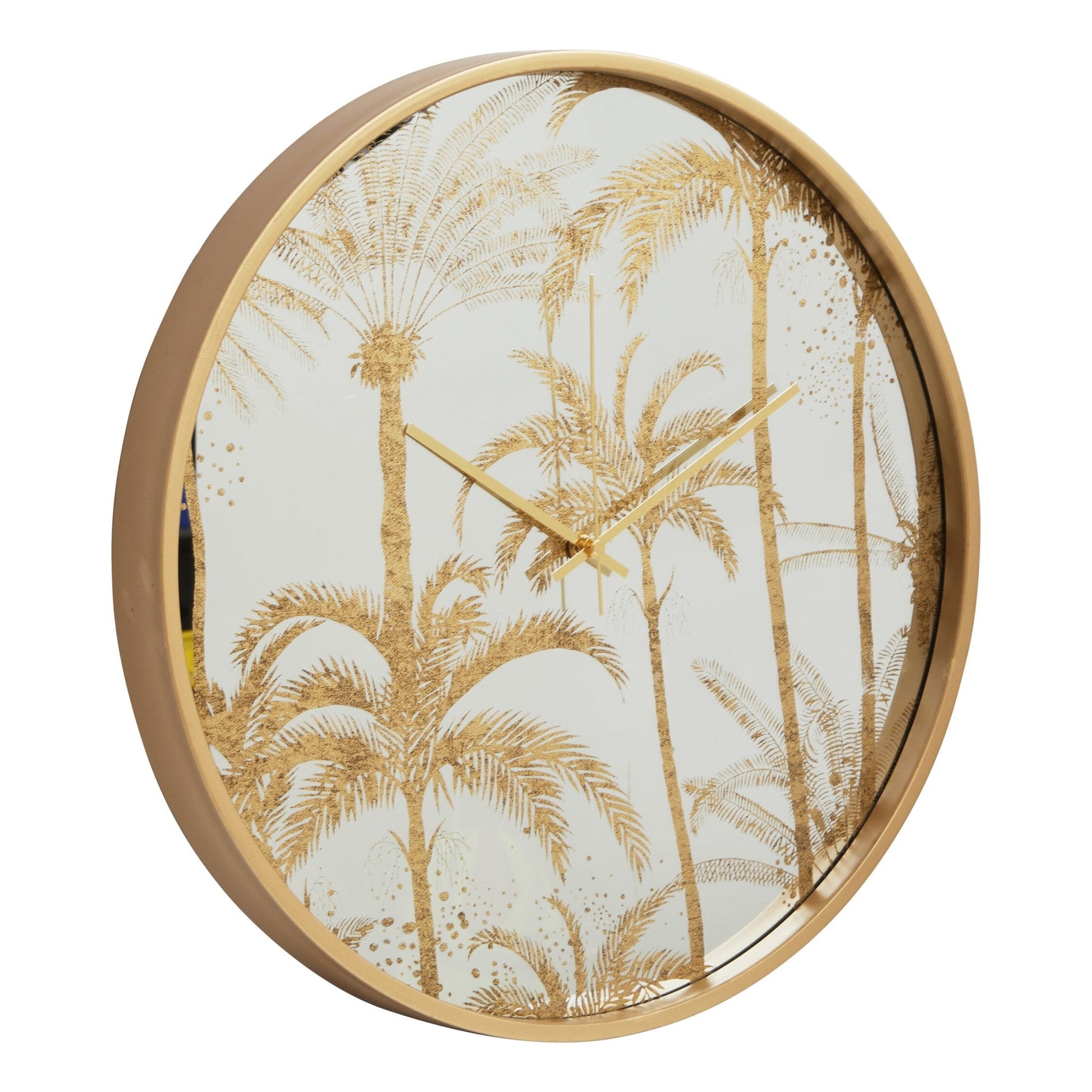 Celina 45cm Dia Botanical Wall Clock | Luxury Home Accessories | Heulog Glow