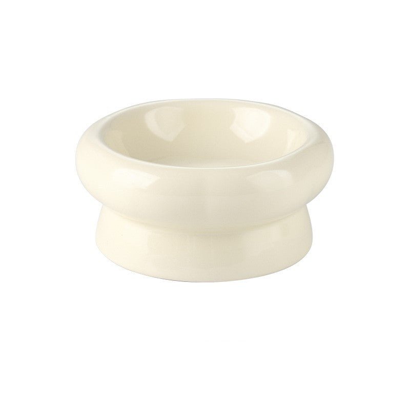Ceramic cat bowl protects cervical spine high feet | Luxury Home Accessories | Heulog Glow