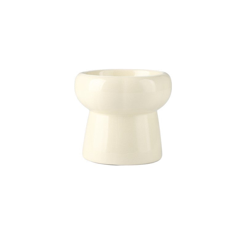 Ceramic cat bowl protects cervical spine high feet | Luxury Home Accessories | Heulog Glow