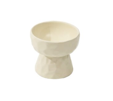 Ceramic High Leg Cervical Support Oblique Bowl | Luxury Home Accessories | Heulog Glow