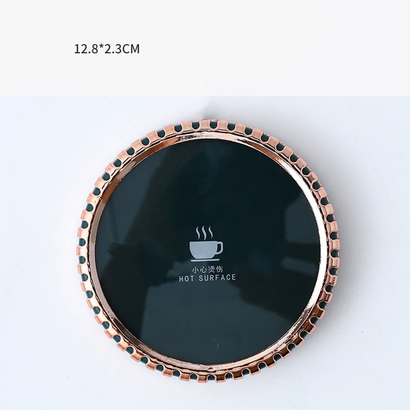 Ceramic Set Thermal Insulation Heating Thermal Cup Pad | Luxury Home Accessories | Heulog Glow