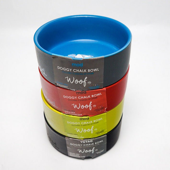 Ceramic single bowl cat food basin | Luxury Home Accessories | Heulog Glow