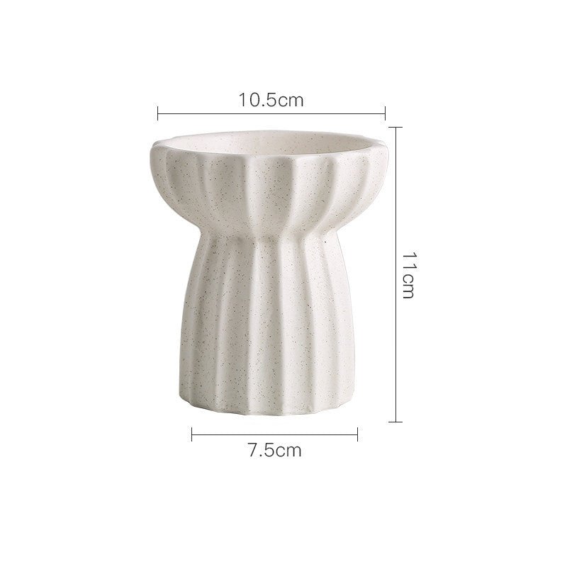 Ceramic tall cat bowl | Luxury Home Accessories | Heulog Glow