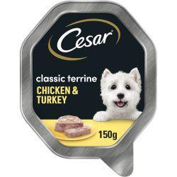 Cesar Classic Terrine Wet Dog Food with Chicken and Turkey, 150g | Luxury Home Accessories | Heulog Glow