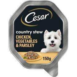 Cesar Country Stew Wet Dog Food with Chicken & Vegetable in Gravy, 14 x 150g | Luxury Home Accessories | Heulog Glow