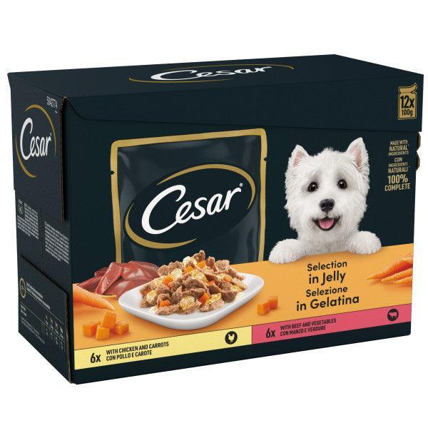 Cesar Pch Del Fresh Sel Jelly 4x12x100g | Luxury Home Accessories | Heulog Glow