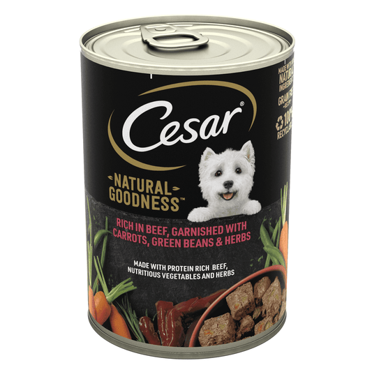 Cesar Tin Nat Goodness Beef Loaf 6x400g | Luxury Home Accessories | Heulog Glow