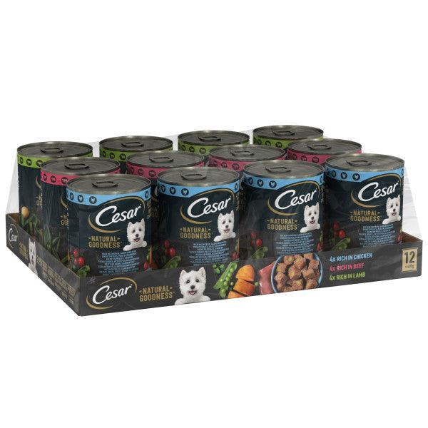 Cesar Tin Nat Goodness Mix Loaf 12x400g | Luxury Home Accessories | Heulog Glow