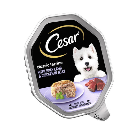 Cesar Tray Classics Lamb CIJ 2x7x150g | Luxury Home Accessories | Heulog Glow