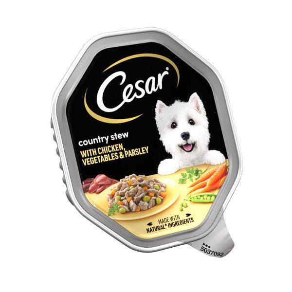 Cesar Tray Cty Stew Chk&Veg CIG 2x7x150g | Luxury Home Accessories | Heulog Glow