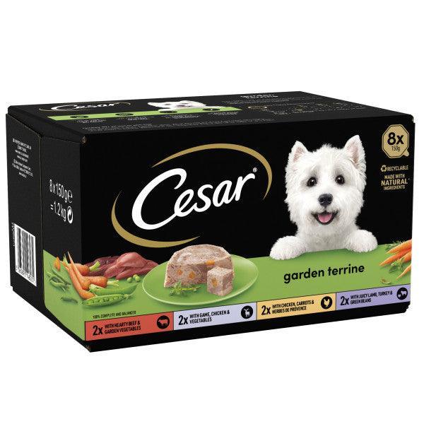 Cesar Tray Garden Terrine M CIL 3x8x150g | Luxury Home Accessories | Heulog Glow