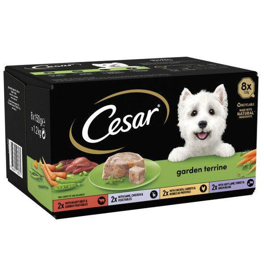 Cesar Tray Garden Terrine M CIL 3x8x150g | Luxury Home Accessories | Heulog Glow
