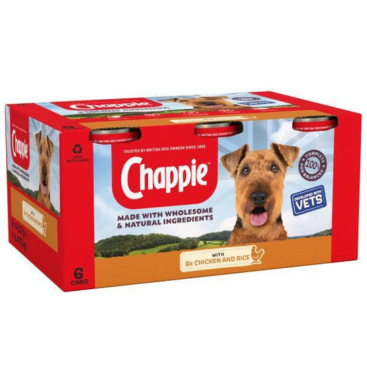 Chappie Tins Chick&Rice 4x6x412g | Luxury Home Accessories | Heulog Glow