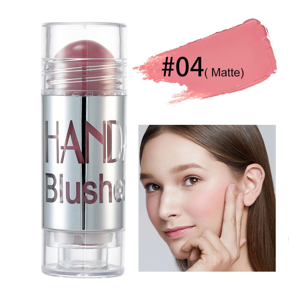 Cheek Blusher Shimmer Blush Stick Face Makeup Highlighter Bronzer Contour Cream Long-lasting Facial Make Up Cosmetics | Luxury Home Accessories | Heulog Glow