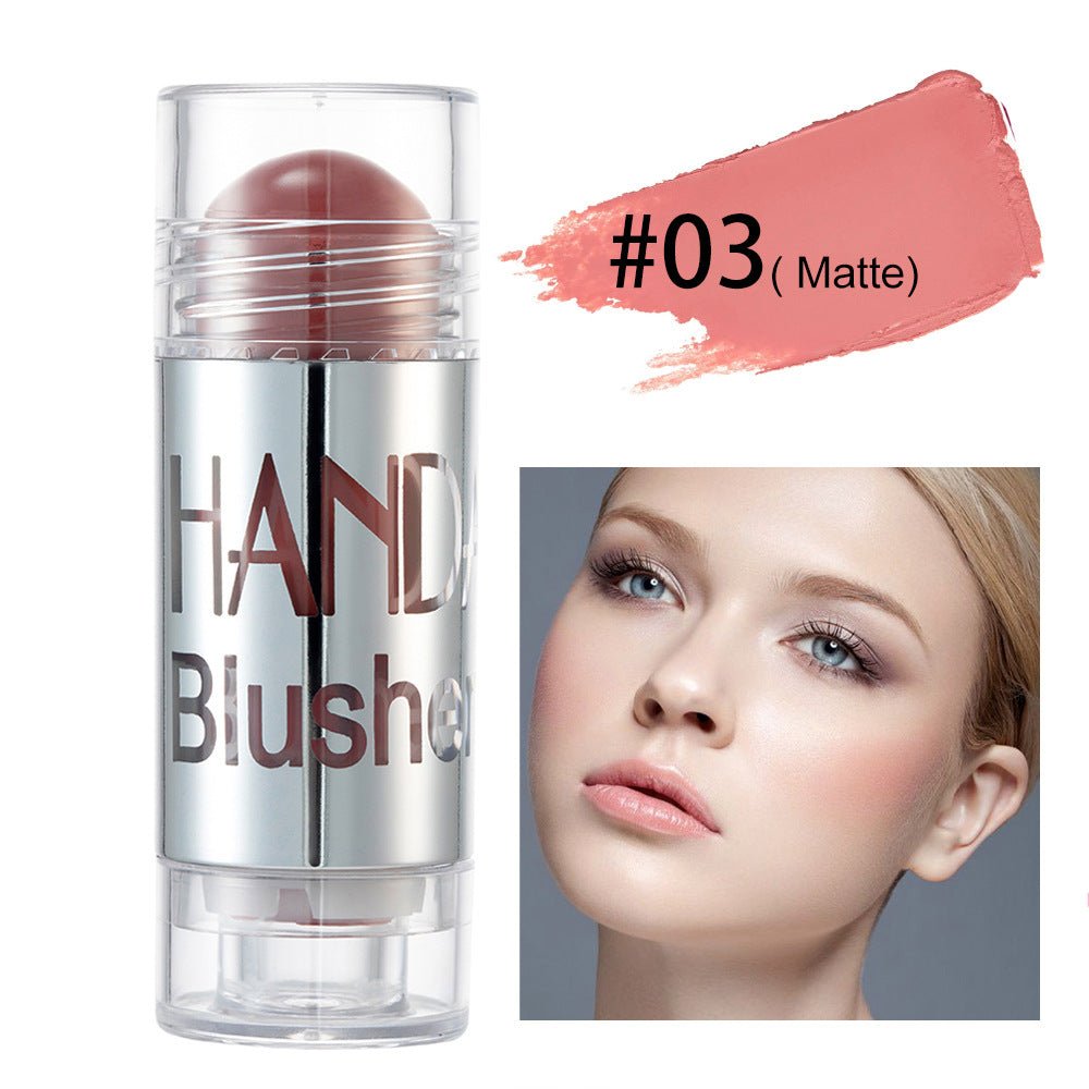 Cheek Blusher Shimmer Blush Stick Face Makeup Highlighter Bronzer Contour Cream Long-lasting Facial Make Up Cosmetics | Luxury Home Accessories | Heulog Glow