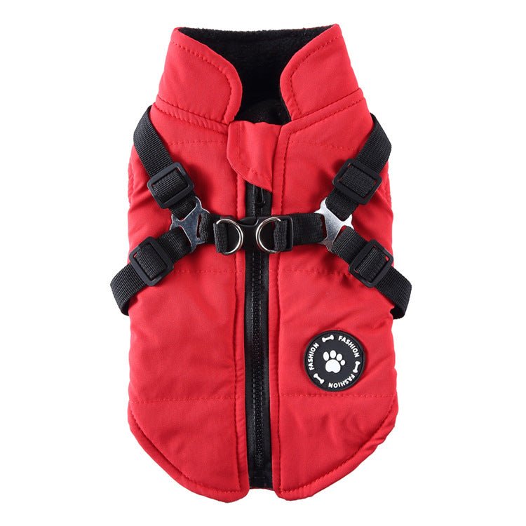 Chest Strap Jacket Cotton-padded Coat | Luxury Home Accessories | Heulog Glow