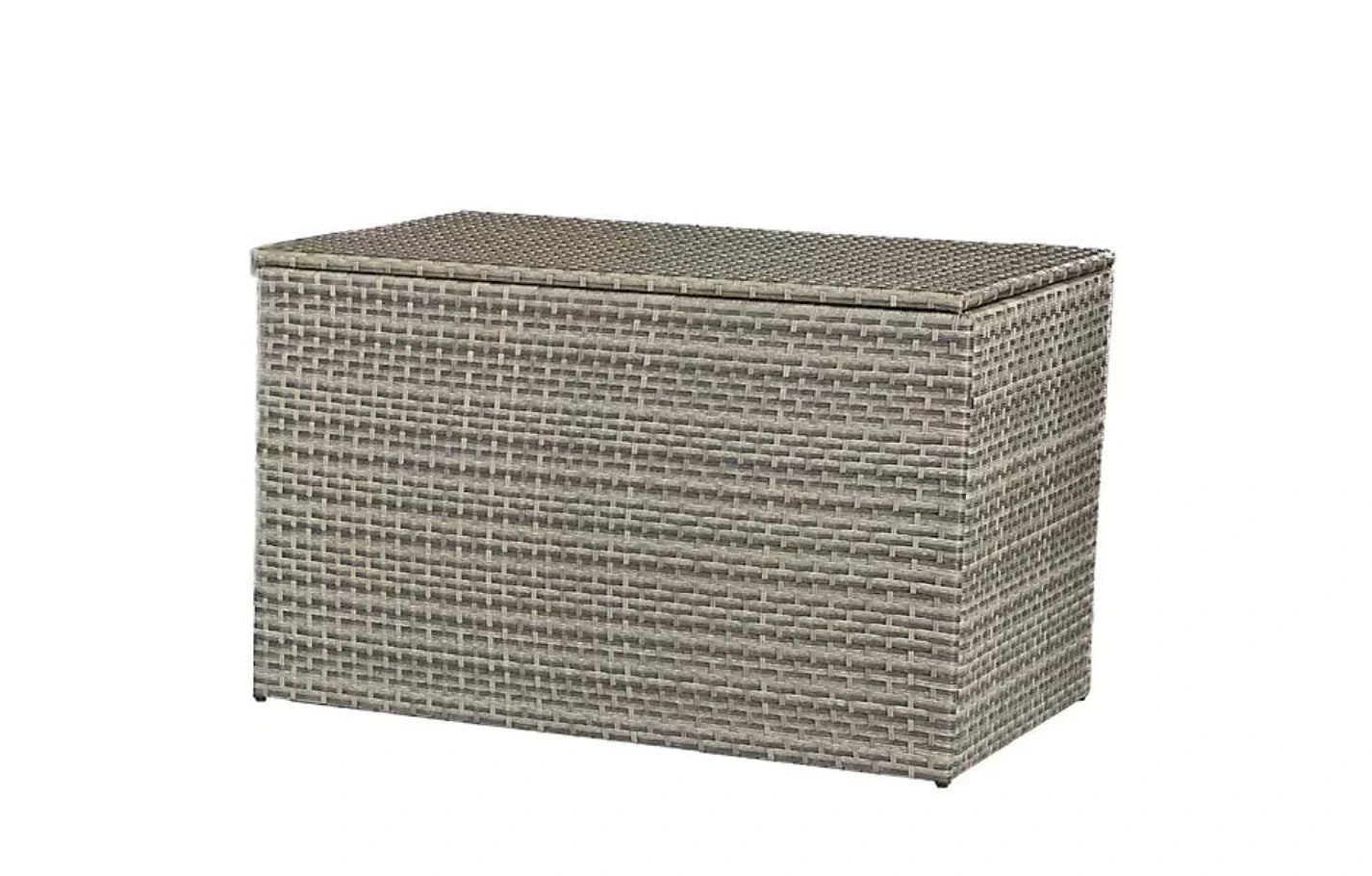 Chesterton Grey 5 Seater Corner Rattan Garden Sofa Lounge Set and Cushion Box Bundle | Luxury Home Accessories | Heulog Glow