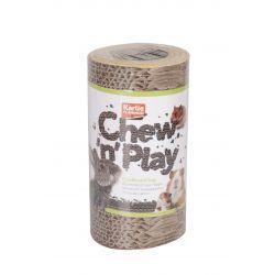 Chew 'n' Play Cardboard Tube Log | Luxury Home Accessories | Heulog Glow