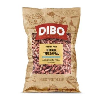 Chicken, Tripe & Offal Freeflow 1kg DIBO | Luxury Home Accessories | Heulog Glow