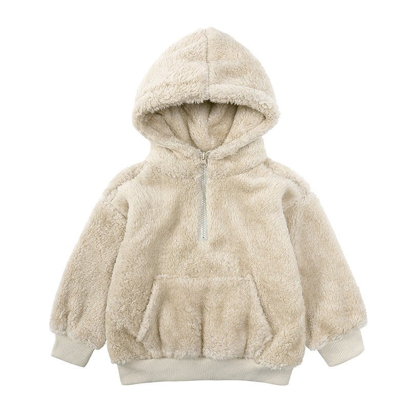 Children Berber Fleece Coat Children's Clothing Cartoon Bear Boy Thickened | Luxury Home Accessories | Heulog Glow