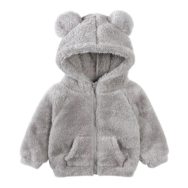 Children Berber Fleece Coat Children's Clothing Cartoon Bear Boy Thickened | Luxury Home Accessories | Heulog Glow