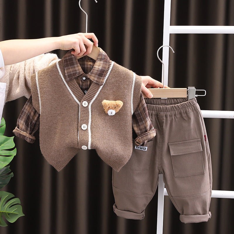Children's Clothing Knitted Sweater Vest | Luxury Home Accessories | Heulog Glow