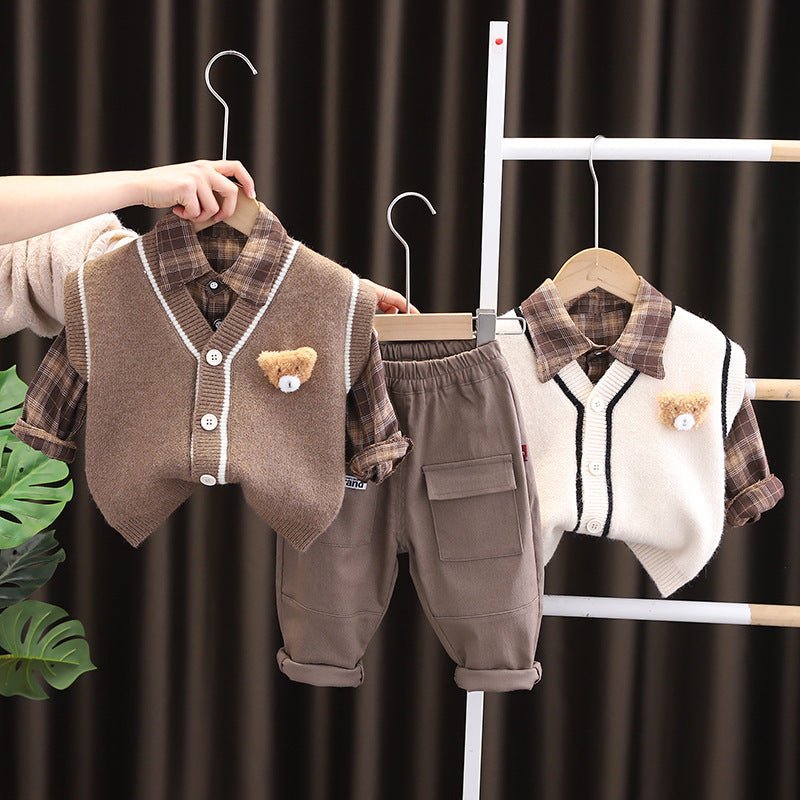 Children's Clothing Knitted Sweater Vest | Luxury Home Accessories | Heulog Glow