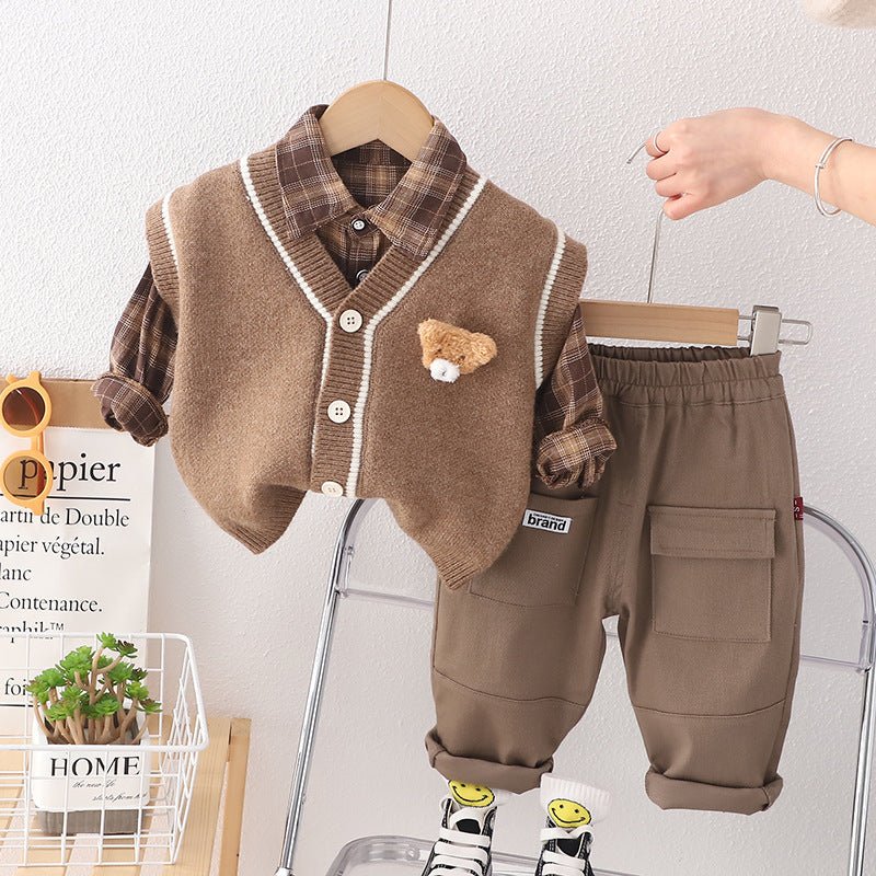 Children's Clothing Knitted Sweater Vest | Luxury Home Accessories | Heulog Glow
