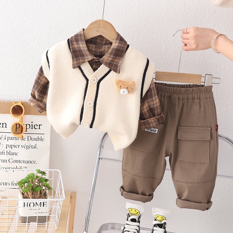 Children's Clothing Knitted Sweater Vest | Luxury Home Accessories | Heulog Glow