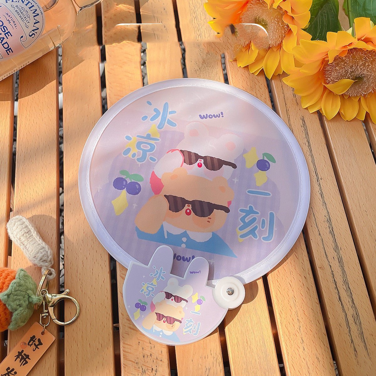 Children's Day Gift Cartoon Folding Fan | Luxury Home Accessories | Heulog Glow