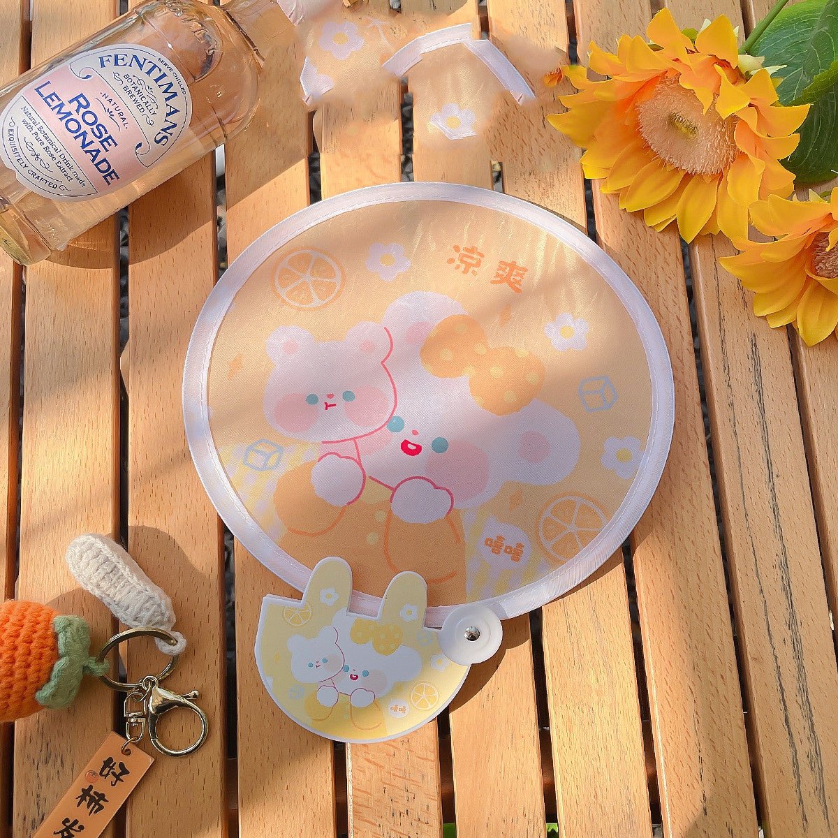 Children's Day Gift Cartoon Folding Fan | Luxury Home Accessories | Heulog Glow