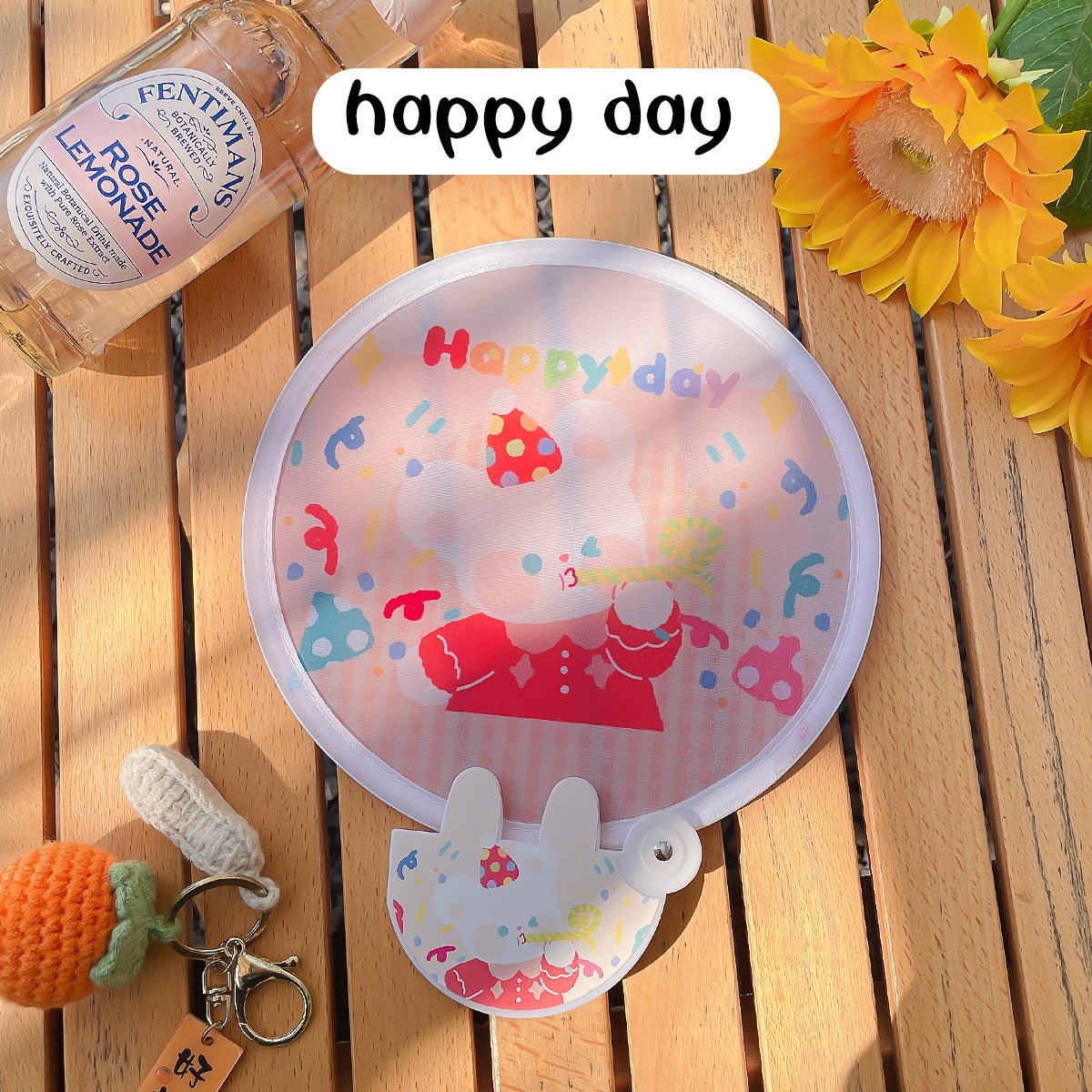Children's Day Gift Cartoon Folding Fan | Luxury Home Accessories | Heulog Glow